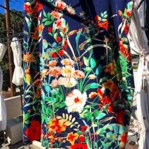 NY &Co Floral Plus Size Pencil Skirt